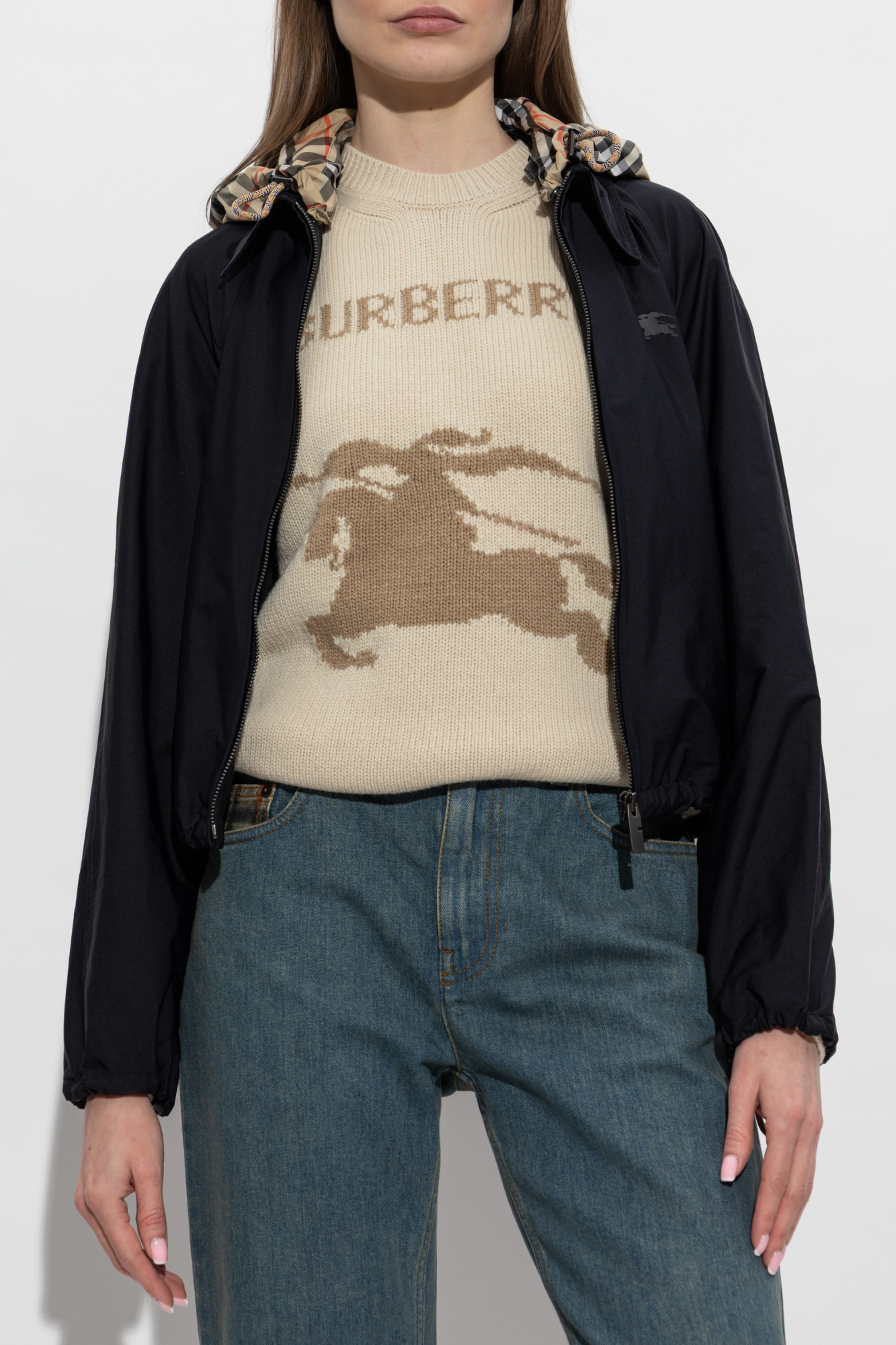 Burberry Jacket with detachable hood 'Newcott' | Women's | Vitkac